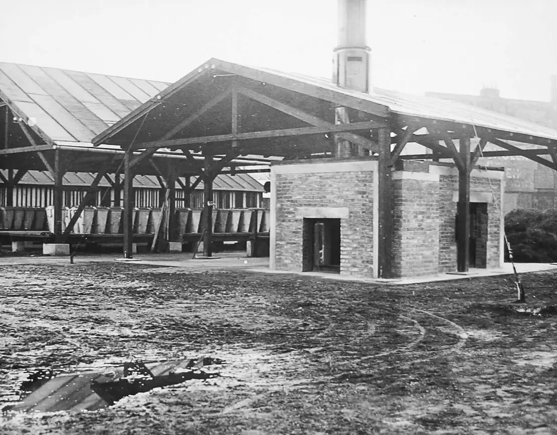 Müllverbrennungsofen in Heiligenstadt, 1931, Magistratsabteilung 48/Bildarchiv  