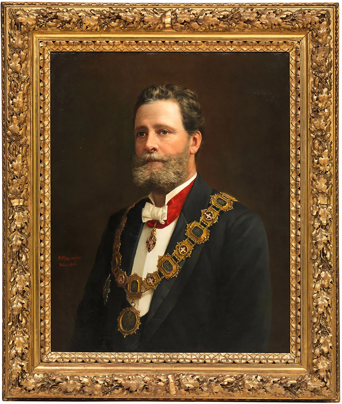 Adolf Mayerhofer: Dr. Karl Lueger, Bürgermeister, 1902, Wien Museum