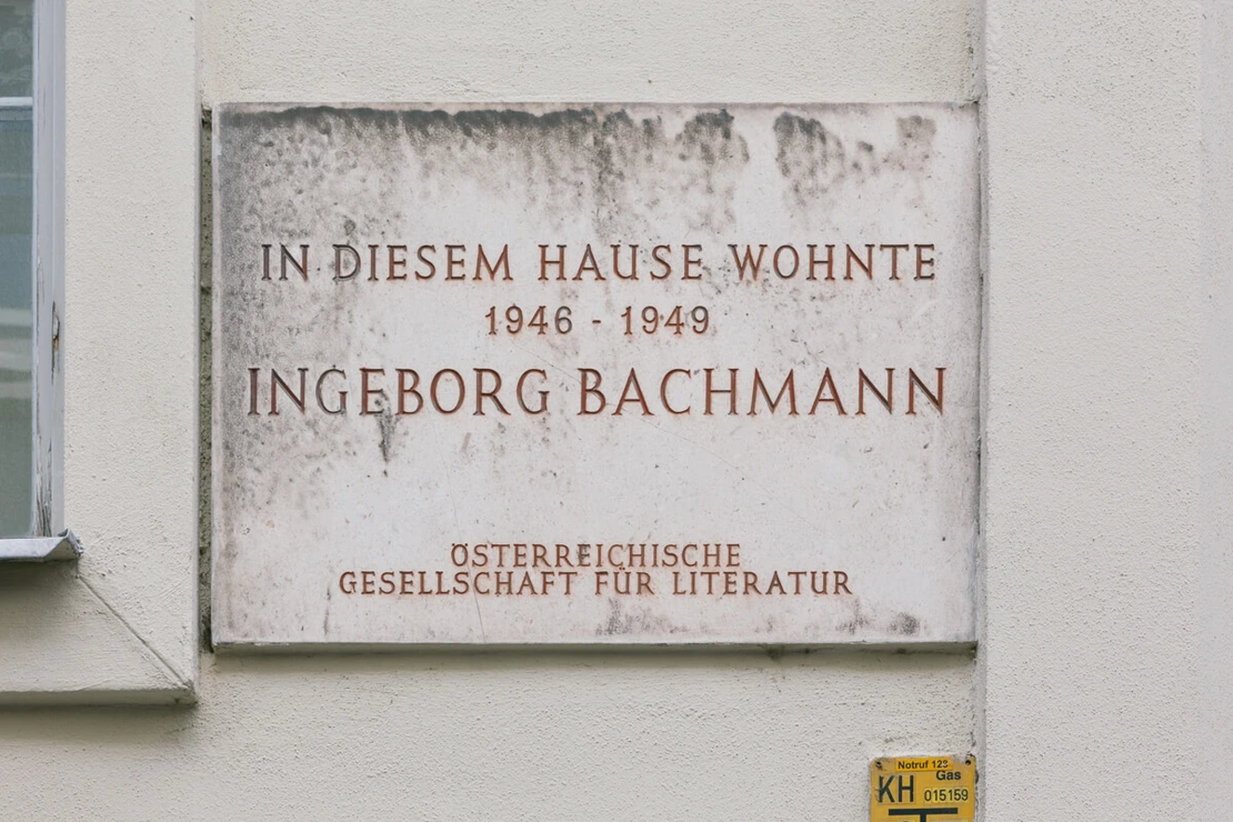 Gedenktafel am Haus Beatrixgasse 26, Foto: Elodie Grethen