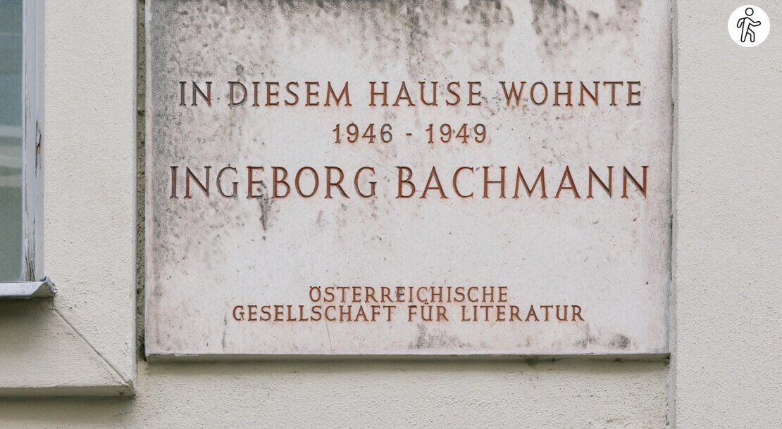 Gedenktafel am Haus Beatrixgasse 26, Foto: Elodie Grethen