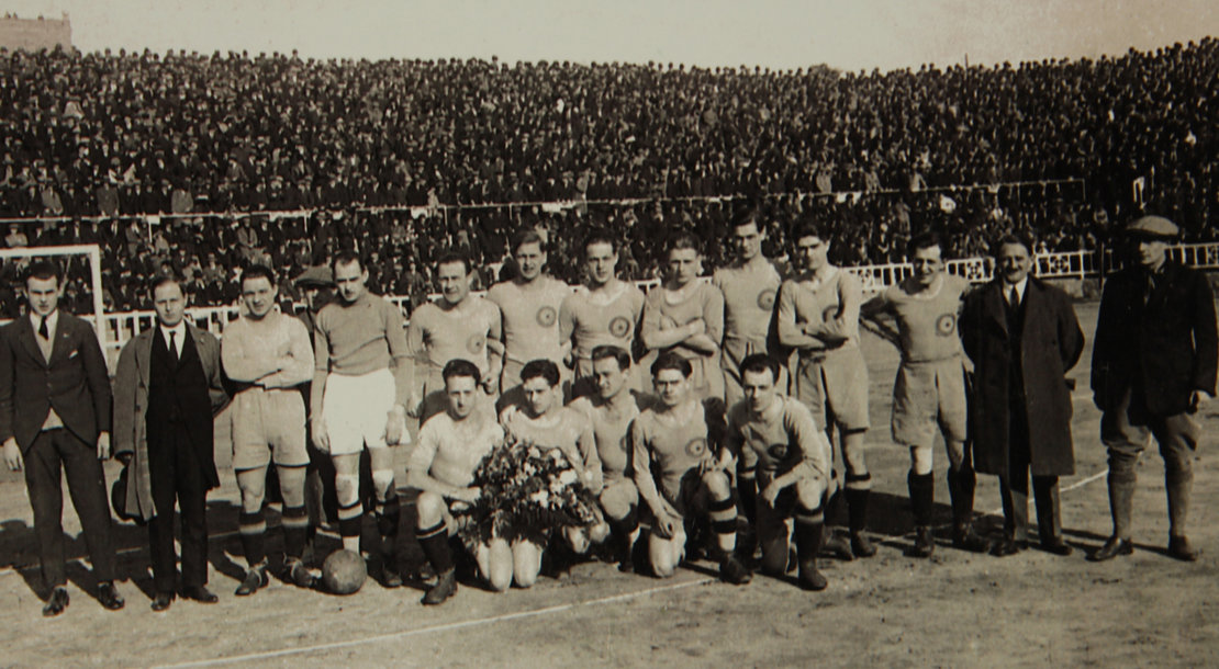 Vienna gegen Barcelona am 25. Juli 1925 auf der Hohen Warte, Foto: Votava / Imagno / picturedesk.com 