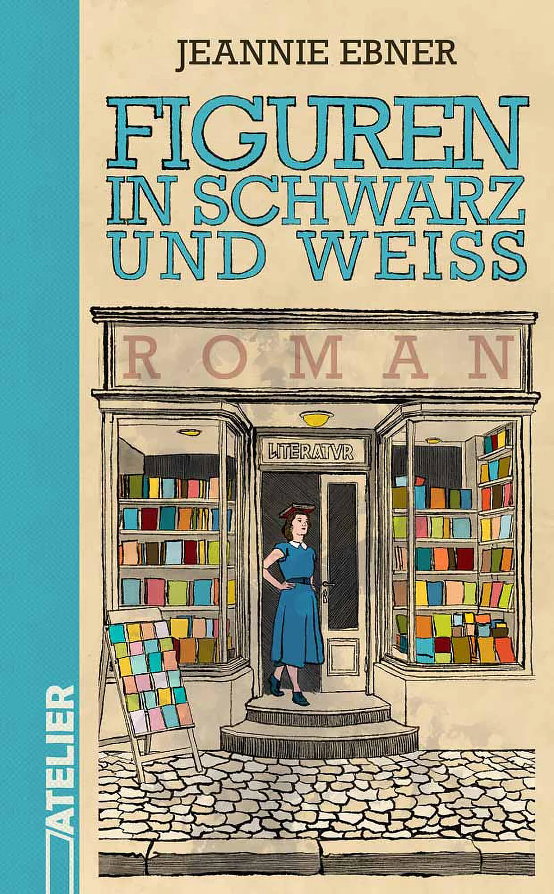 Neuausgabe des Romans „Figuren in Schwarz und Weiß“, der erstmals 1964 erschien   