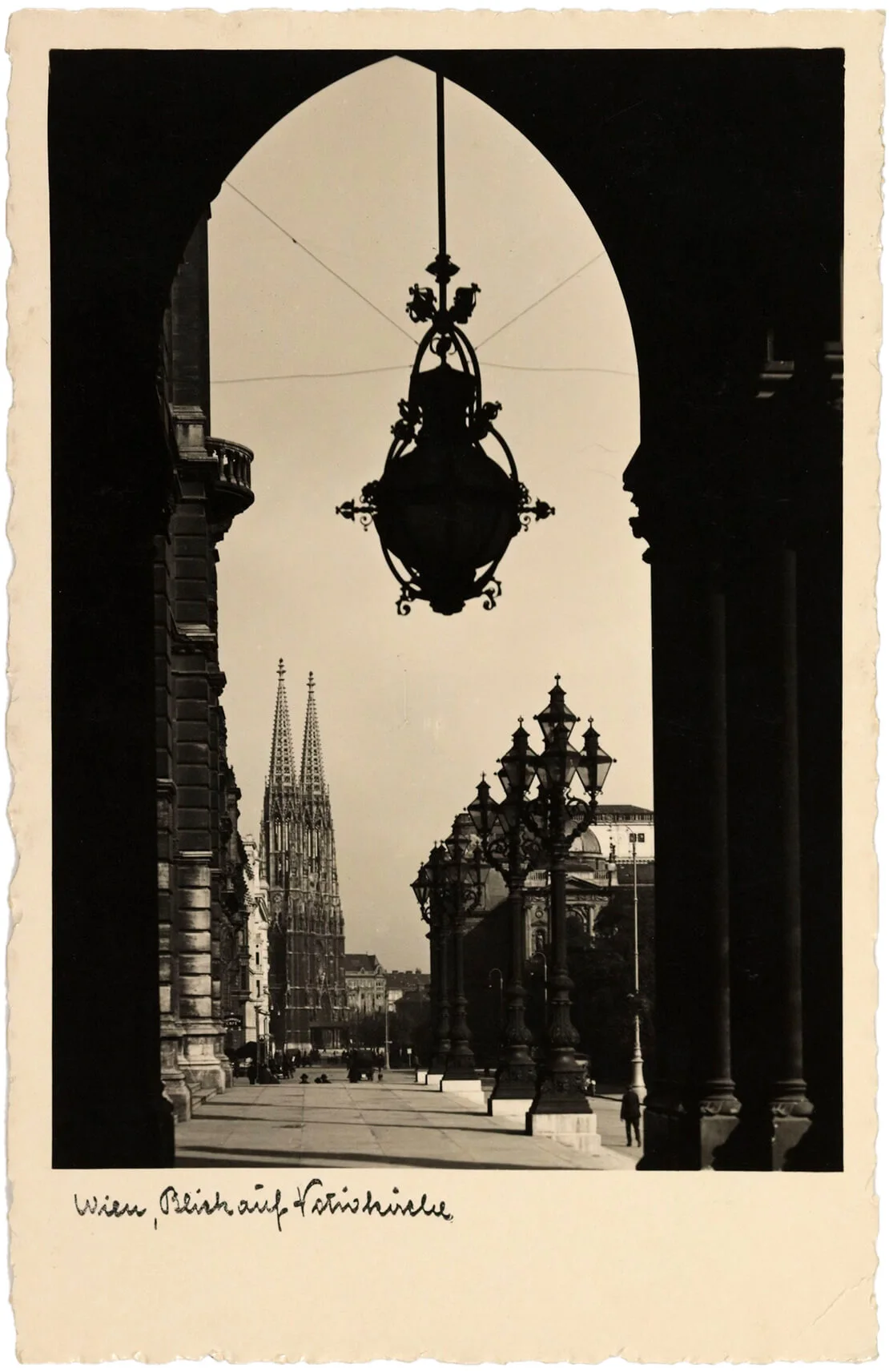 Blick auf Votivkirche, 1929, Wien Museum
