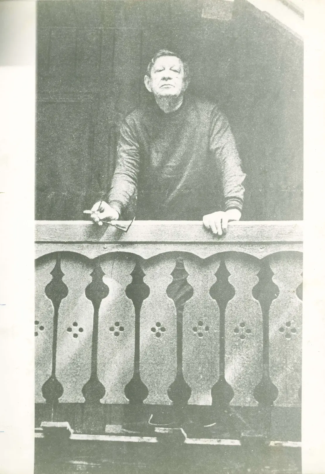 Auden in Kirchstetten, NL W. H. Auden, Archiv der Zeitgenossen / Literaturarchiv NÖ.  