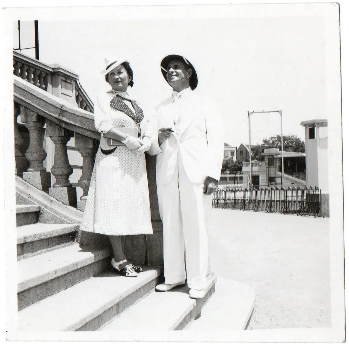 Louise und Jakob Fleck in Shanghai, Privatarchiv / Nachlass Kolm-Veltée