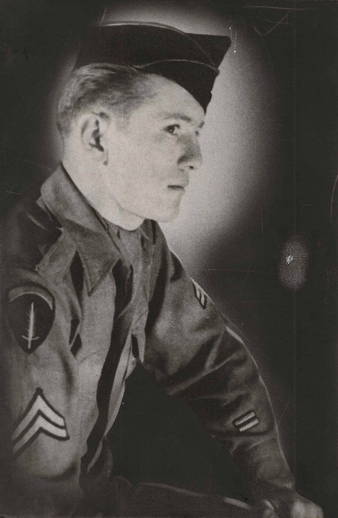 Helmut Braunsteiner in der Uniform der US Streitkräfte (Foto: Nachlass Helmut Braunsteiner)	  