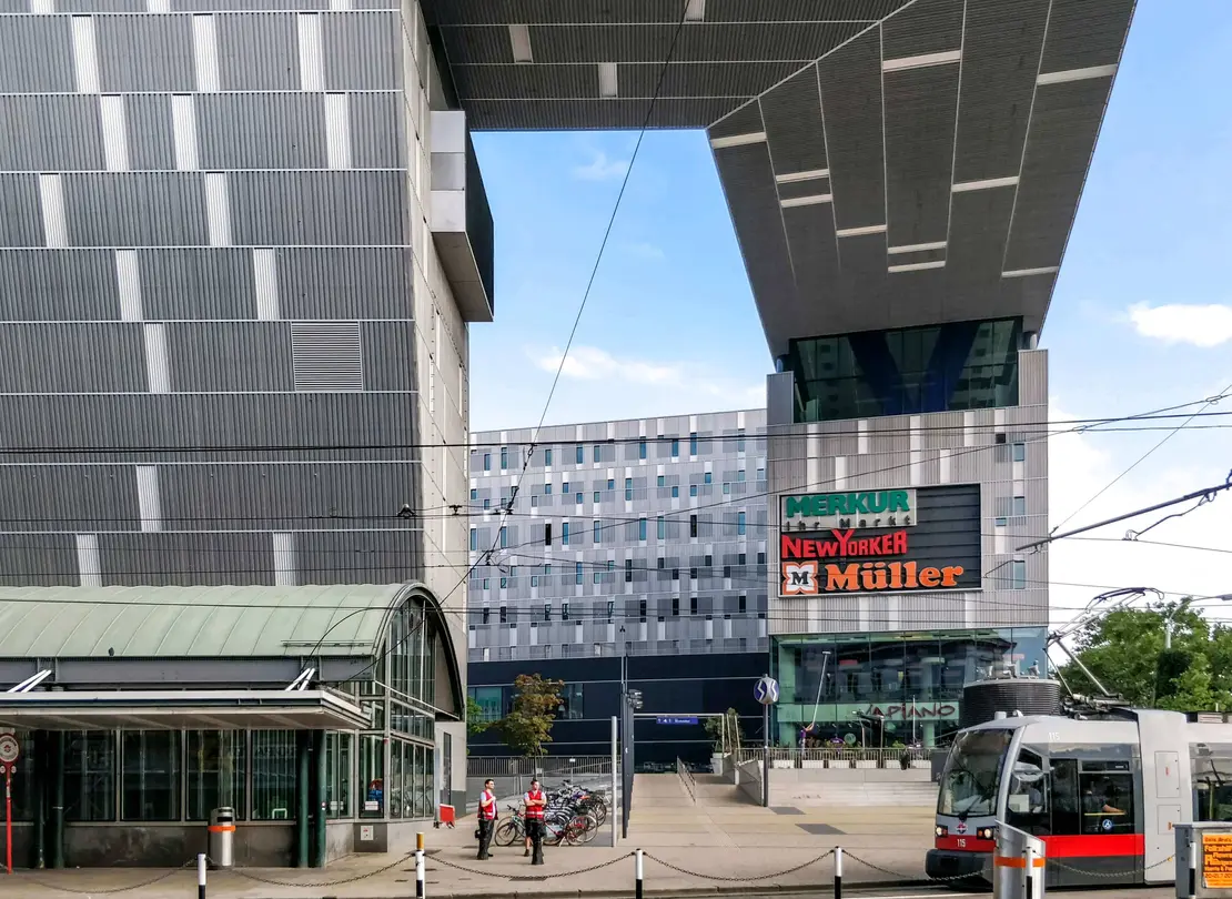 Westbahnhof, Foto: viennamurals.at  