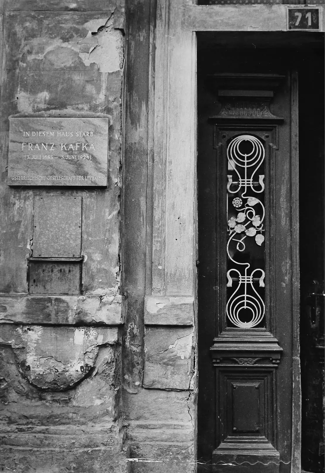 Hauseingang, 1960er Jahre, Foto: Votava / brandstaetter images / picturedesk.com