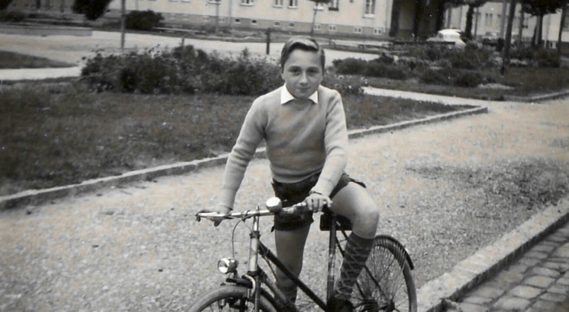 Berti Haberhauer, Bewohner der Siedlung Siemensstraße, um 1960, Foto: privat 