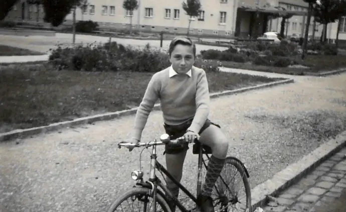 Berti Haberhauer, Bewohner der Siedlung Siemensstraße, um 1960, Foto: privat