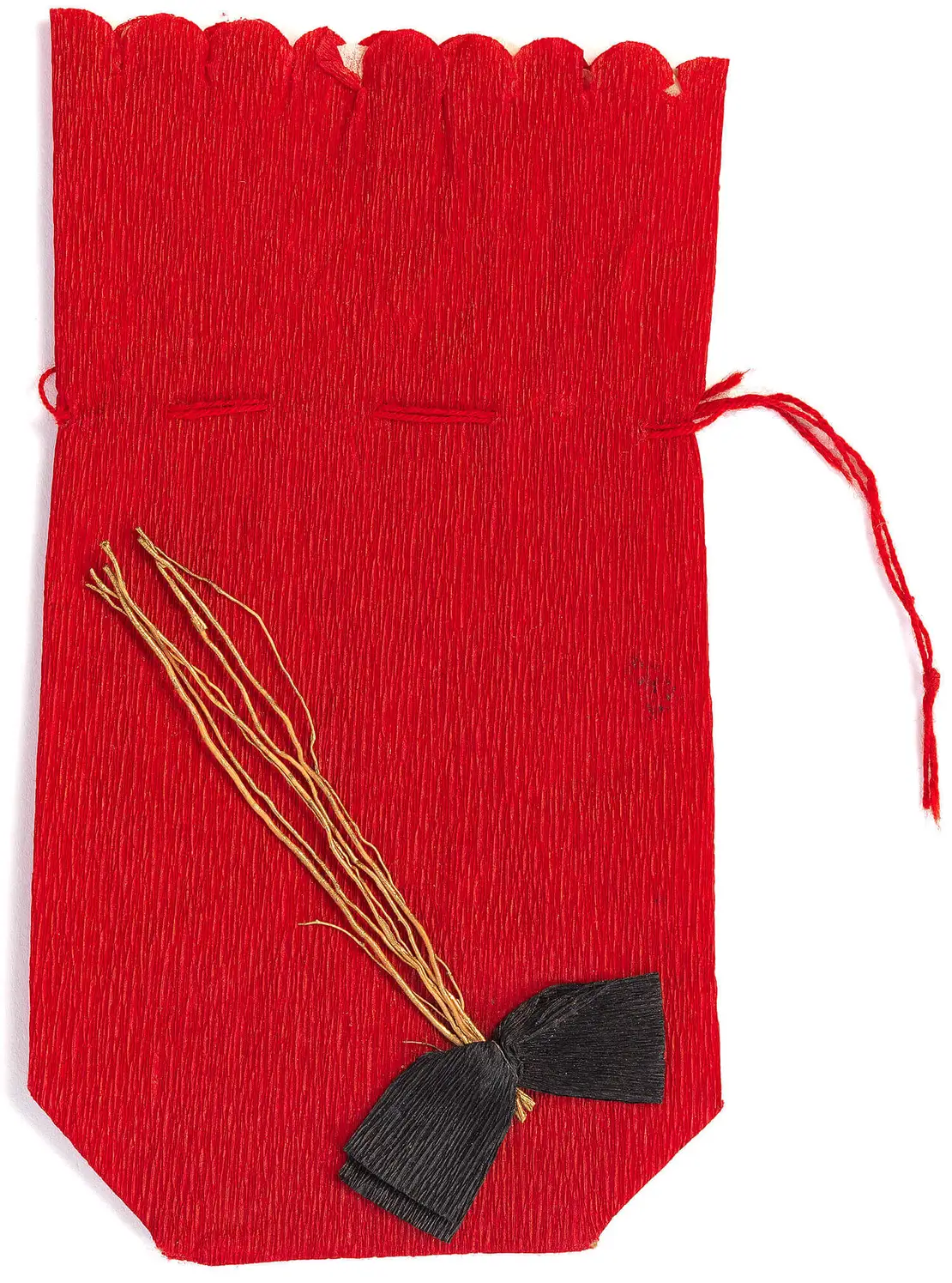 Beutel mit Krampusrute, 1. Hälfte 20. Jh., Wien Museum