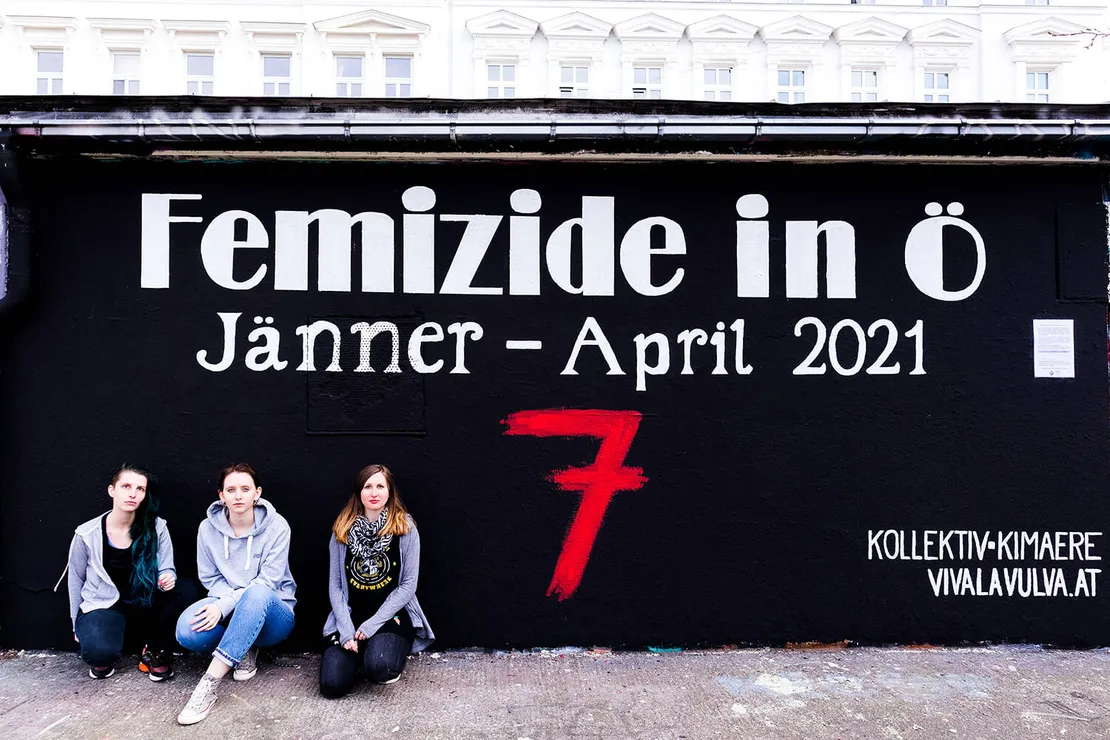 Kollektiv Kimäre und Viva la Vulva, Wien, 2021, Fotos: Kollektiv Kimäre