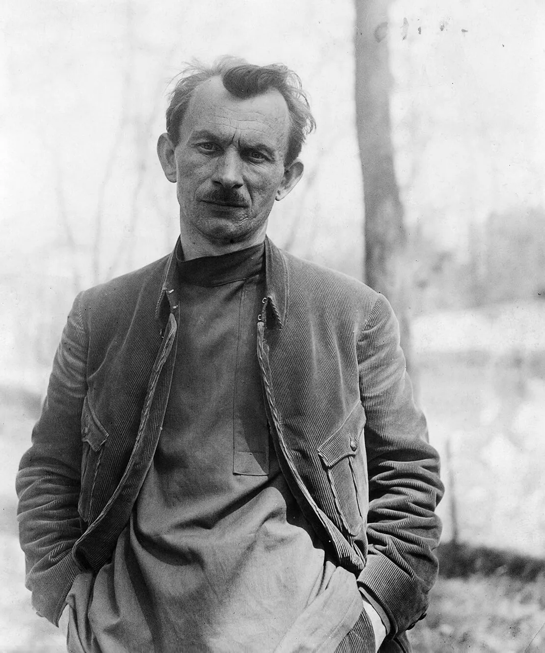 Der Schriftsteller Gregor Gog, der auch als „König der Vagabunden“ bezeichnet wurde, initiierte den ersten Vagabundenkongress in Stuttgart 1929. Ullstein Bild / picturedesk.com  