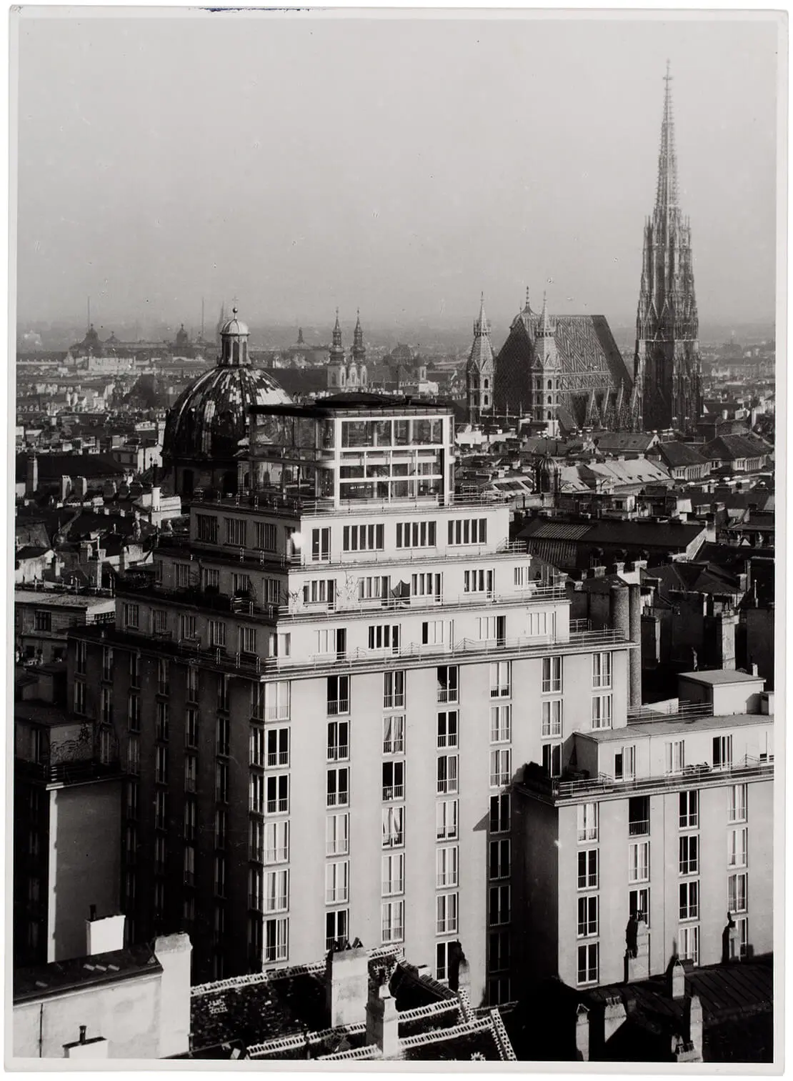 Das Hochhaus in der Herrengasse in den 1930er Jahren, Wien Museum  