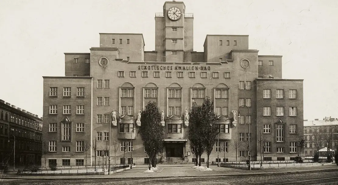 Bruno Reiffenstein: Amalienbad, ca. 1926, Wien Museum, Inv.-Nr. 184589/3  