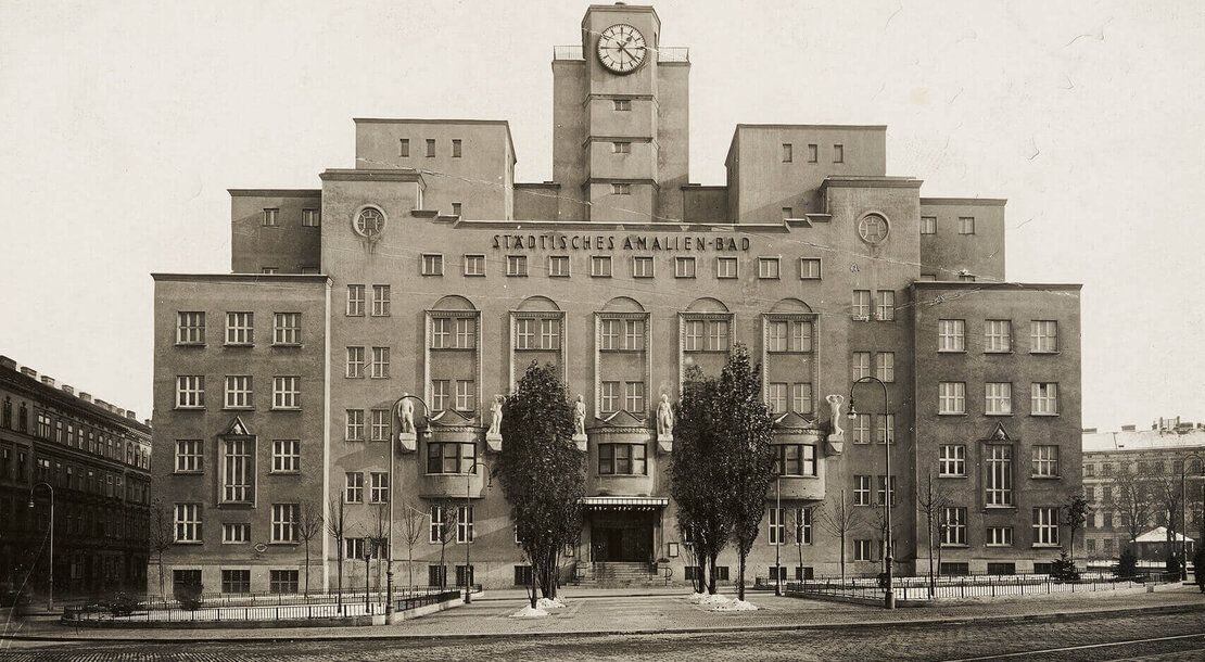 Bruno Reiffenstein: Amalienbad, ca. 1926, Wien Museum, Inv.-Nr. 184589/3