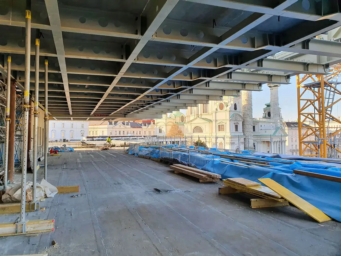 Die Baustelle im Sommer 2022, Foto: Heribert Fruhauf  