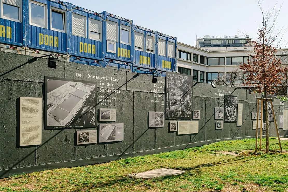 Wien Museum Karlsplatz Open Air: Stadt Luft Bild, Ausstellungsansicht, Foto: Klaus Pichler