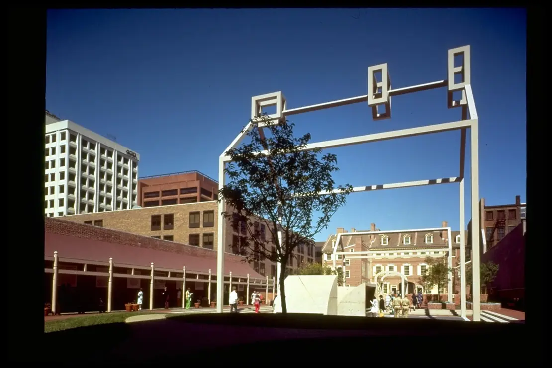 Franklin Court, Philadelphia, © Independence National Historical Park