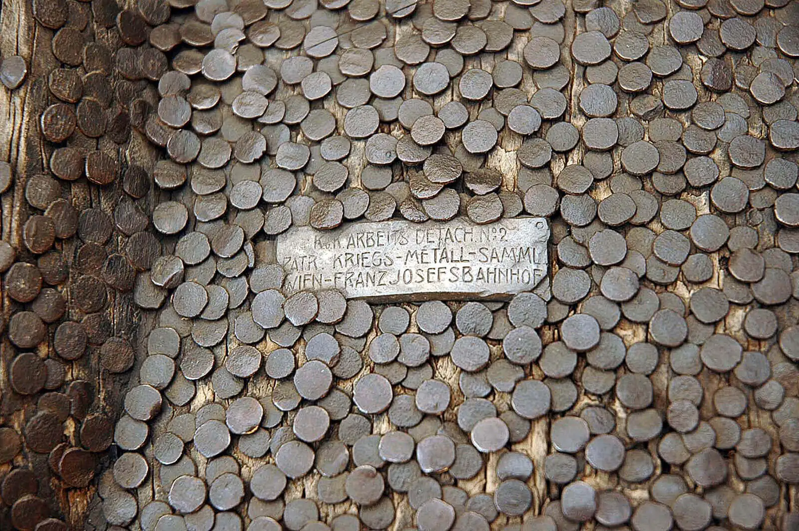 Der Wehrmann in Eisen bei seiner seiner Restaurierung 2007, Foto: Harald Wendelin  