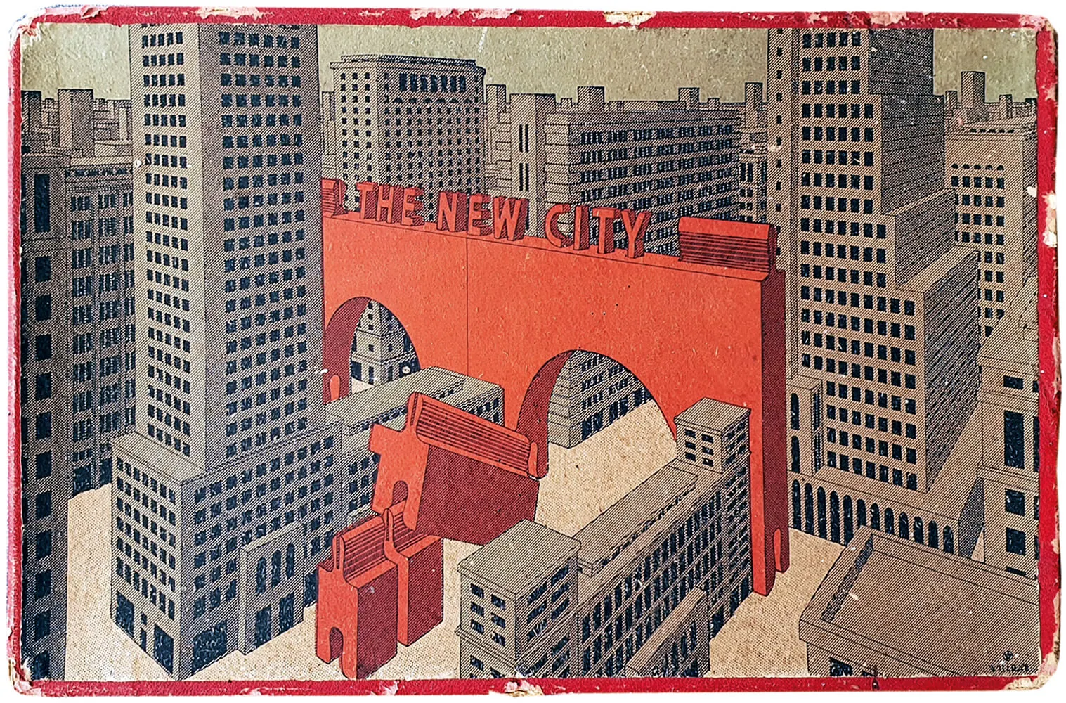 New City – Ingenius Baukasten, 1924 bis vermutlich 1929, Sammlung Claus Krieger