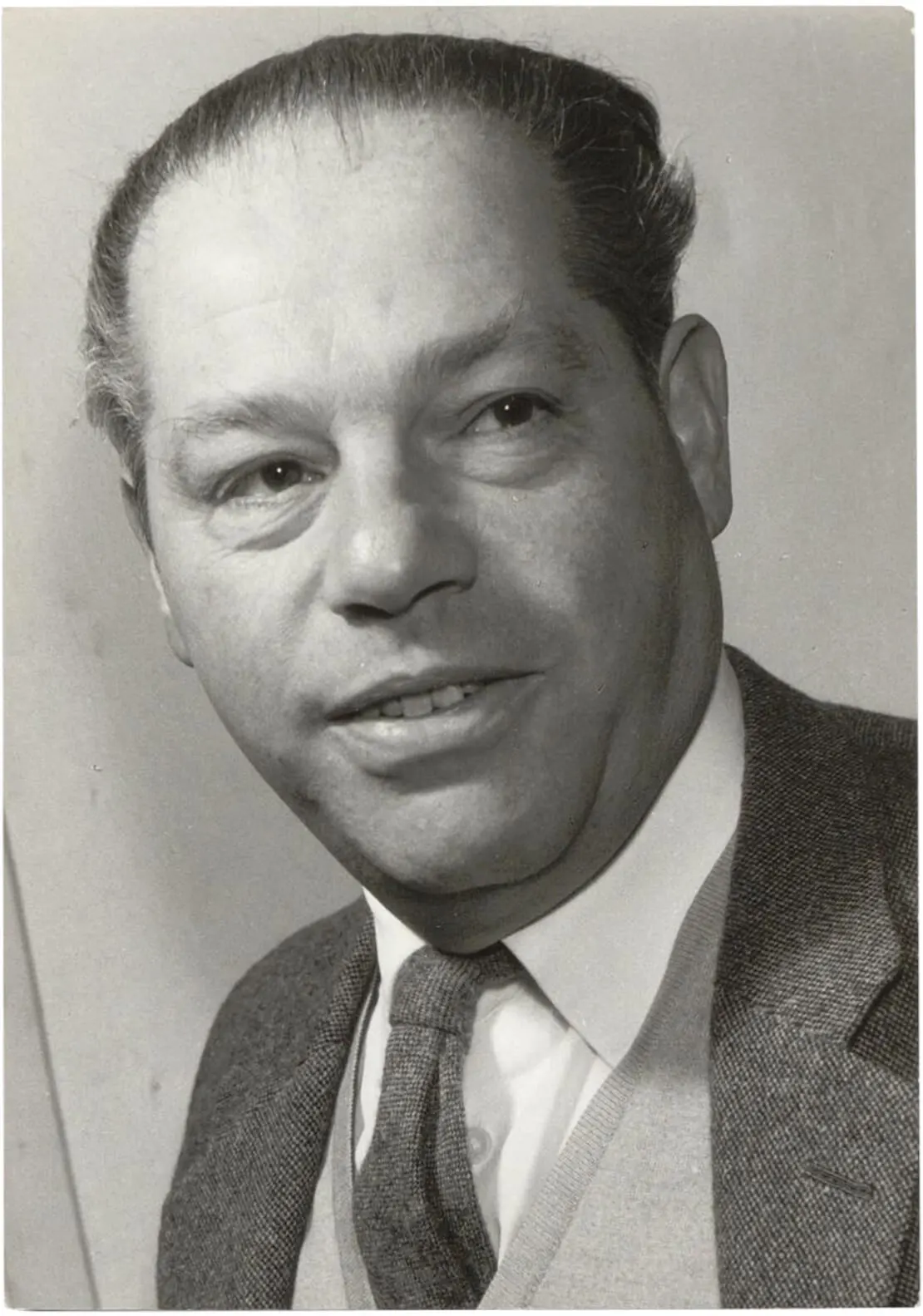 Fritz Hochwälder, 1964, Foto: Ernst Hausknost, Wien Museum, Inv.-Nr. 209311