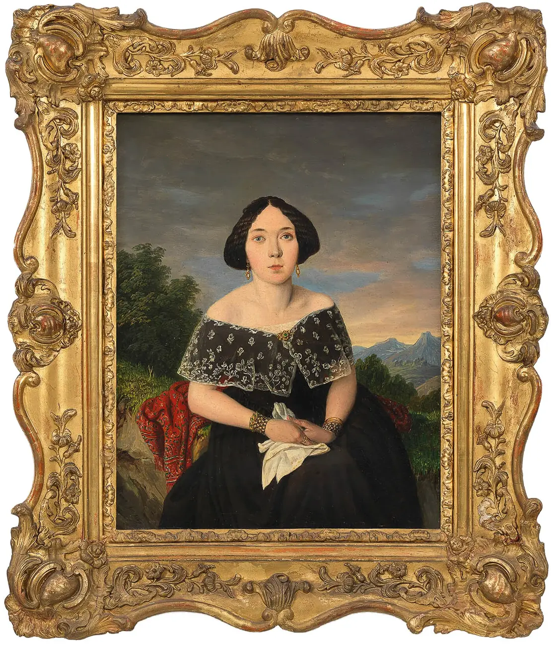 Damenbildnis von Matthias Rudolph Toma, 1849, Sammlung Wien Museum  