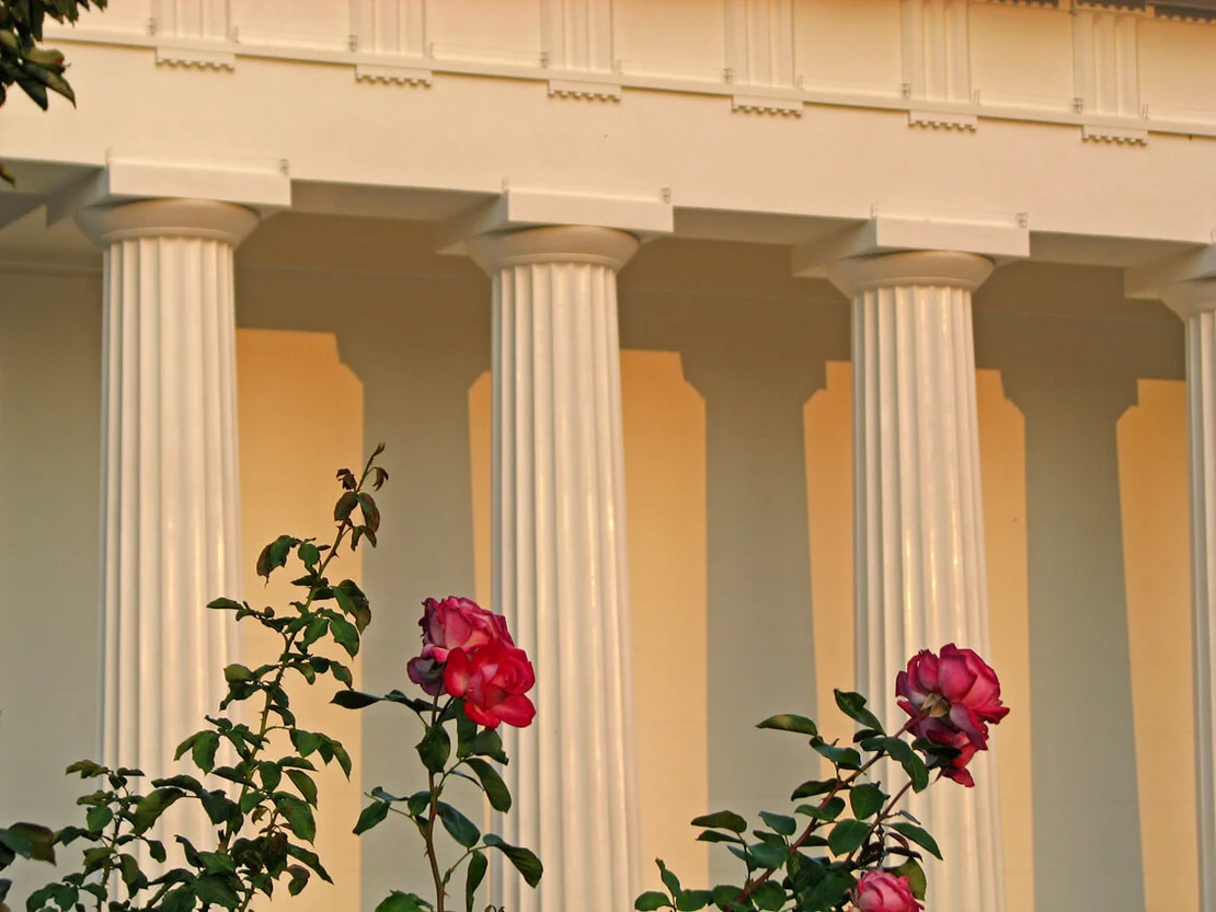 Der Theseustempel im Wiener Volksgarten nach Ende der Renovierungsarbeiten, 2011. Foto: Christian Hlavac