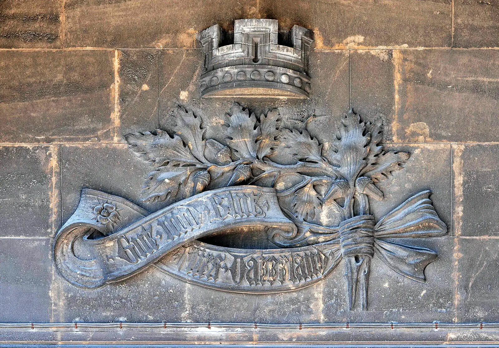 Spruch in der Nische, Foto: Michael Netousek  