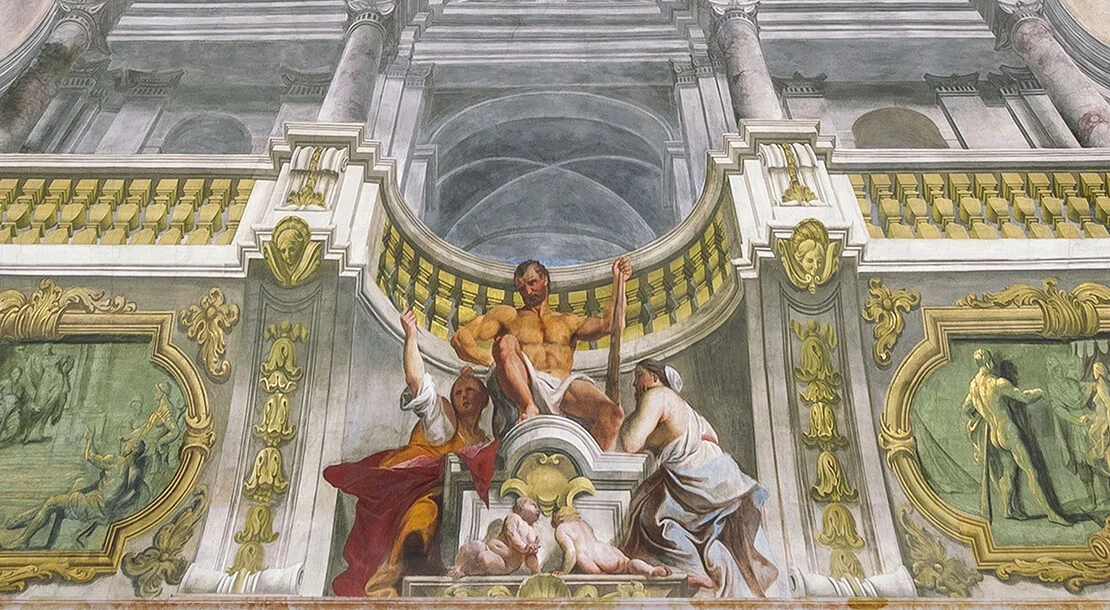 Andrea Pozzo: Deckenfresko Herkulessaal (Detail), © LIECHTENSTEIN. The Princely Collections, Vaduz-Vienna  