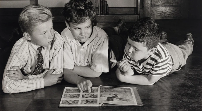 Lilly Joss: Children’s Library, USA, 1940-1950, Wien Museum