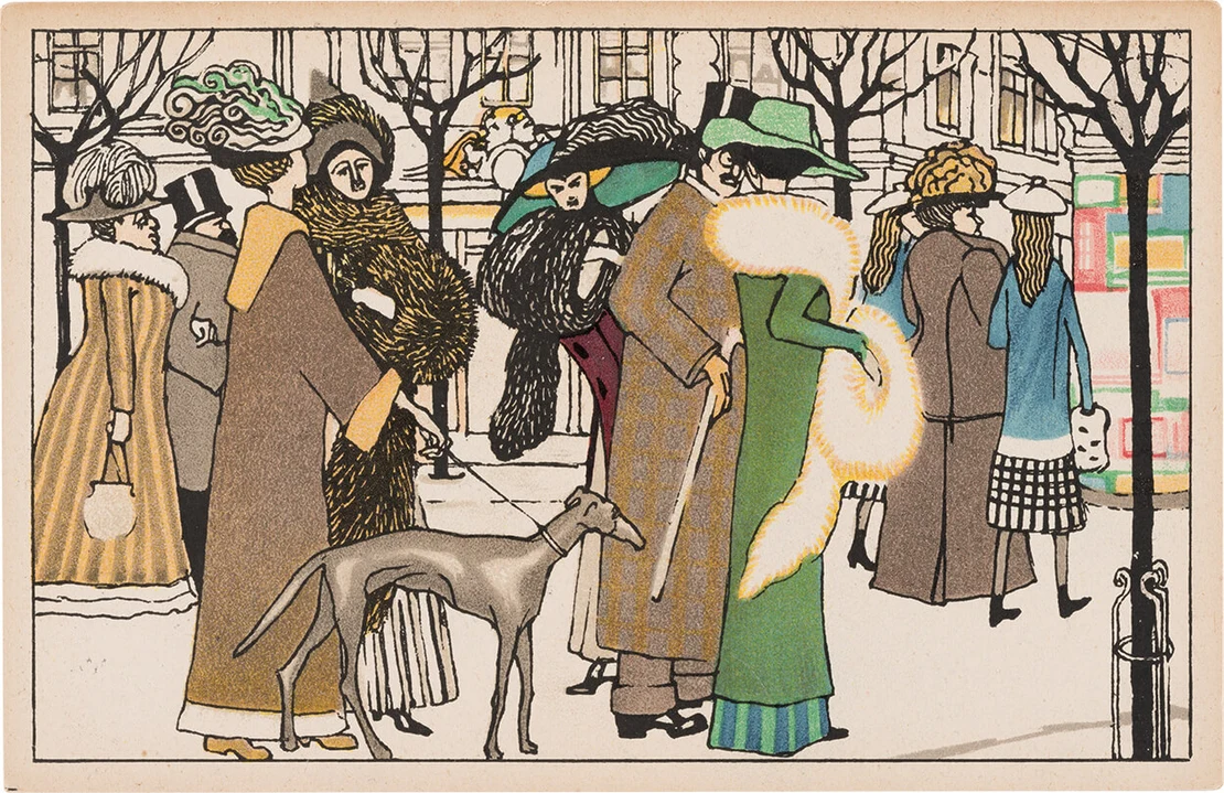 Adalberta Kiessewetter: Ansichtskarte Nr. 597, 1912, Wien Museum, Inv.-Nr. 311249  