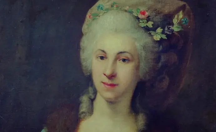 Anton von Maron: Marianna von Martinez, um 1773, Ölgemälde, Wien Museum, Inv.-Nr. 158809