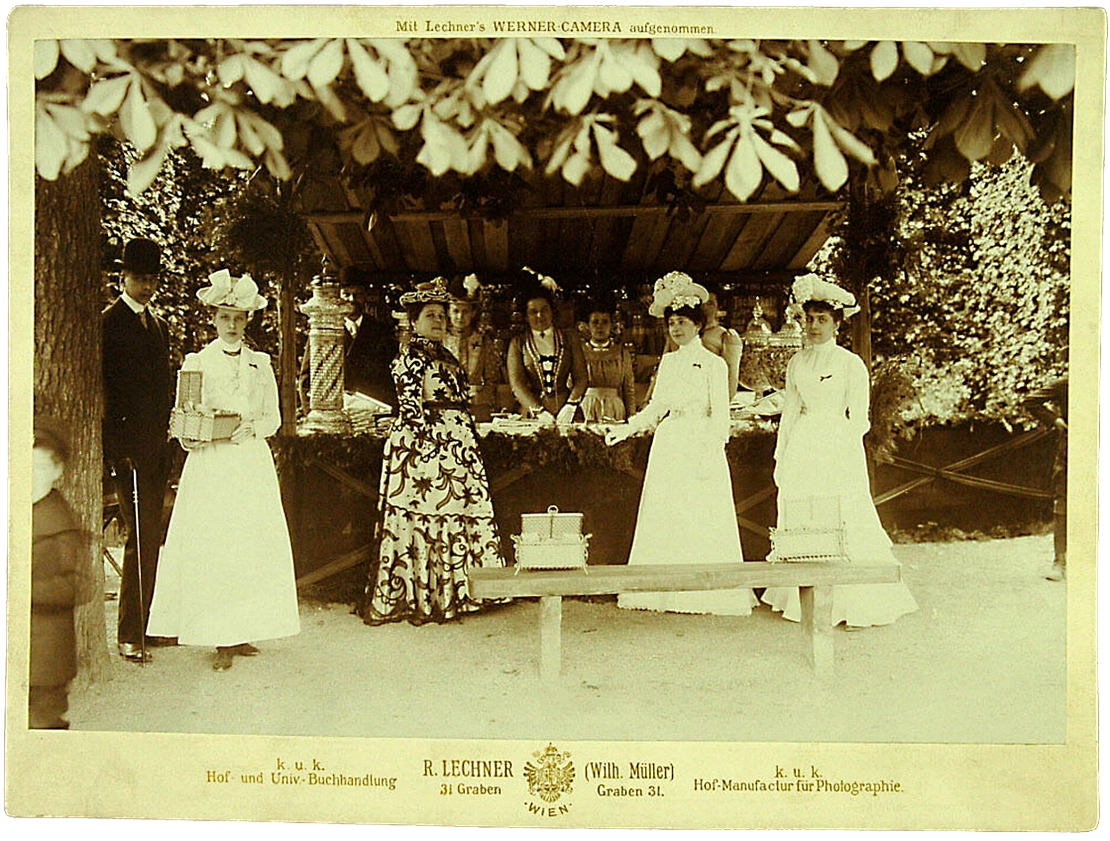R. Lechner (Wilh. Müller): Zuckerlfest im Belvedere, 1901, Foto: Albertina, Wien