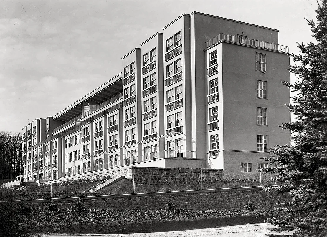 Tuberkulosepavillon Lainz, Foto 1930, APA-Images / brandstaetter images / Austrian Archives