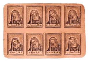 Schluckbildchenbogen, 19. Jhdt., Wikimedia Commons