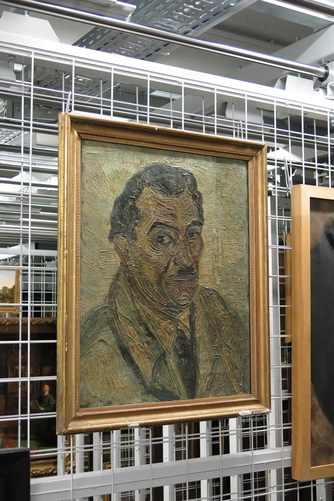 Carl Zahraddnik: Porträt Franz Schacherl, 1936, Wien Museum, Inv.-Nr. 143.231   