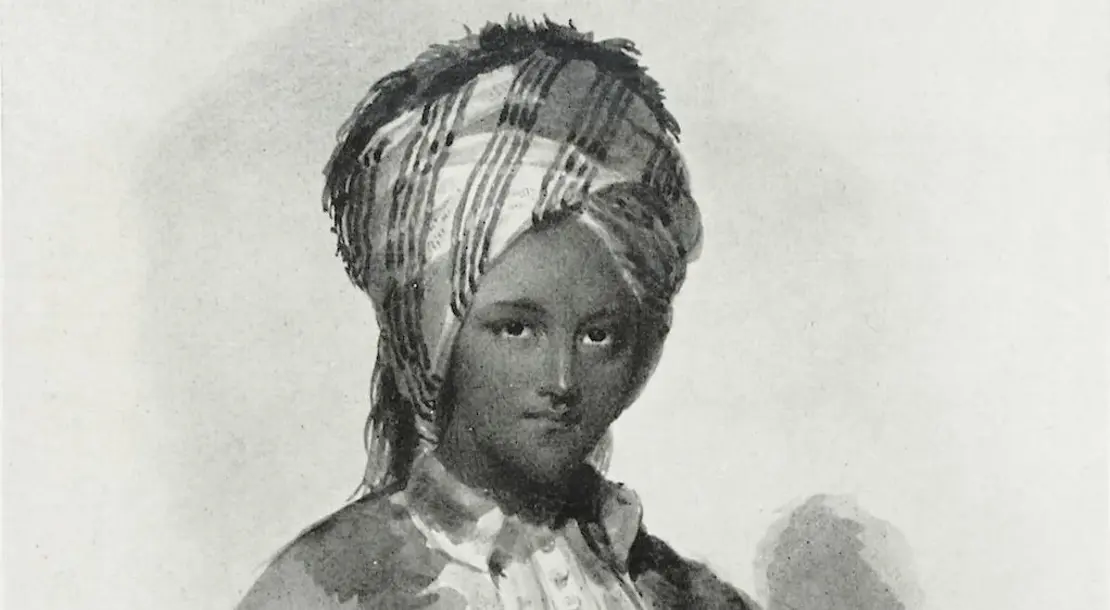 Moritz Michael Daffinger: Die Nubierin des Fürsten Pückler-Muskau, Aquarell, undatiert, in: Gilhofer & Ranschburg (Hg.), Aquarelle, Ölgemälde und farbige Kupferstiche aus dem Besitze eines österreichischen Erzherzogs und aus der Sammlung Dr. August Heymann, Wien, 1933.  