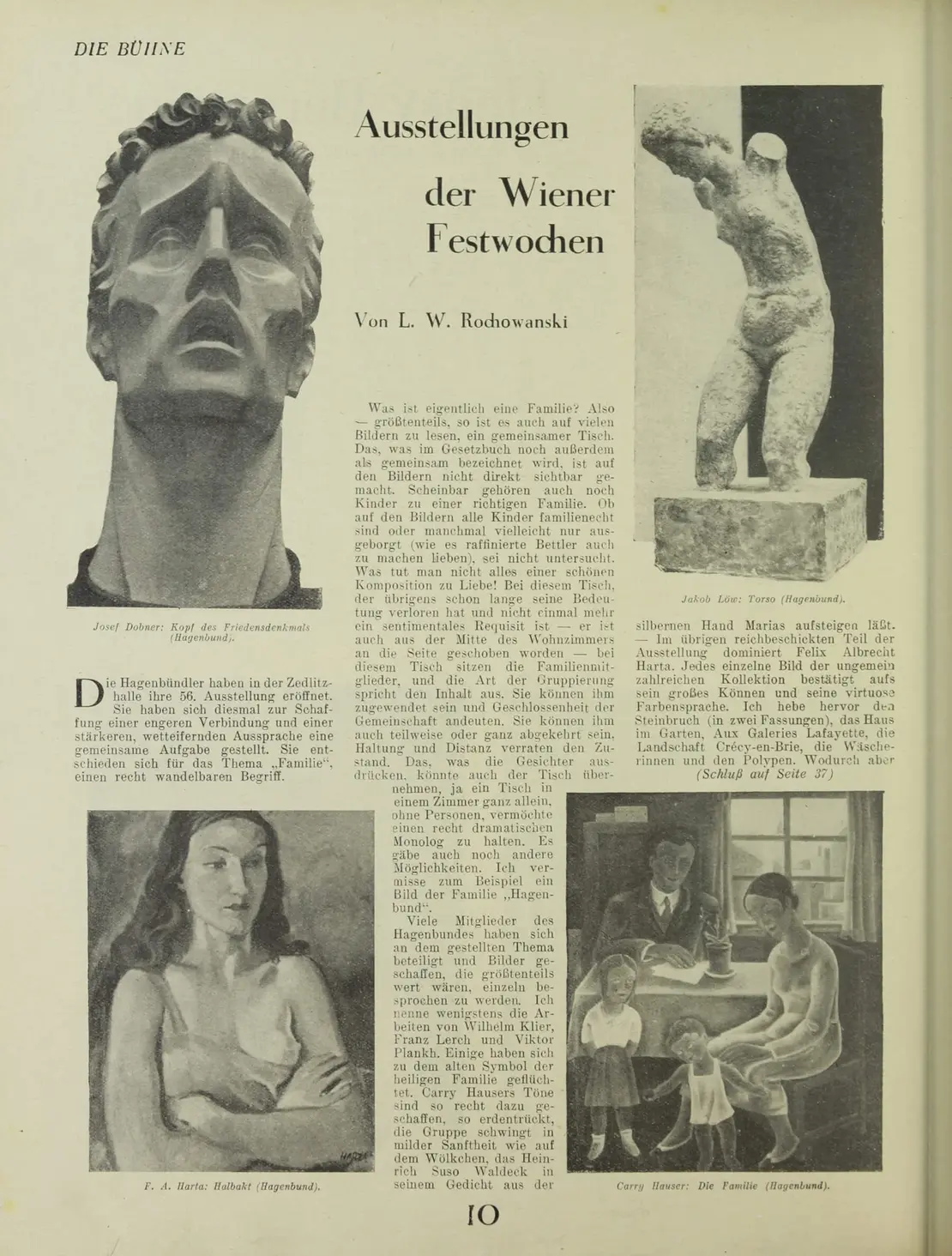 Die Bühne, Nr. 190, 1928, S. 12, ANNO/ÖNB  