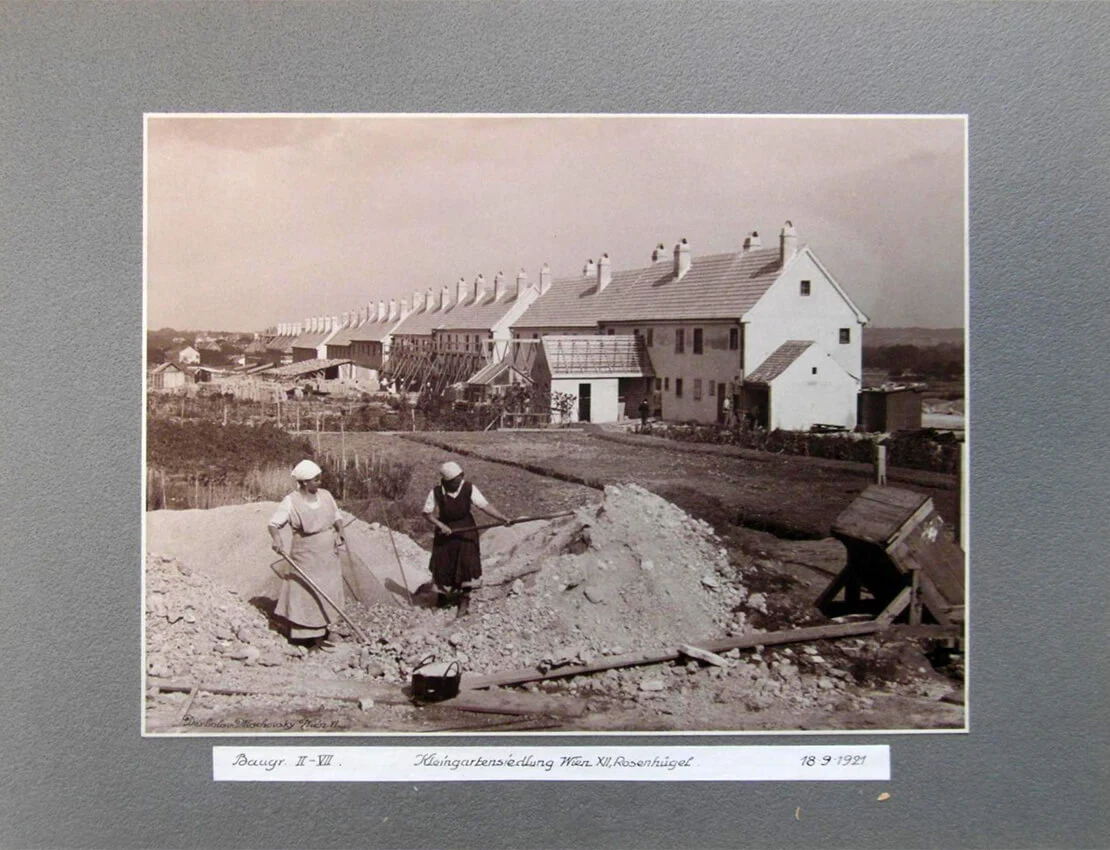 Josef Derbolav: Kleingartensiedlung, 1921, Sammlung Wien Museum