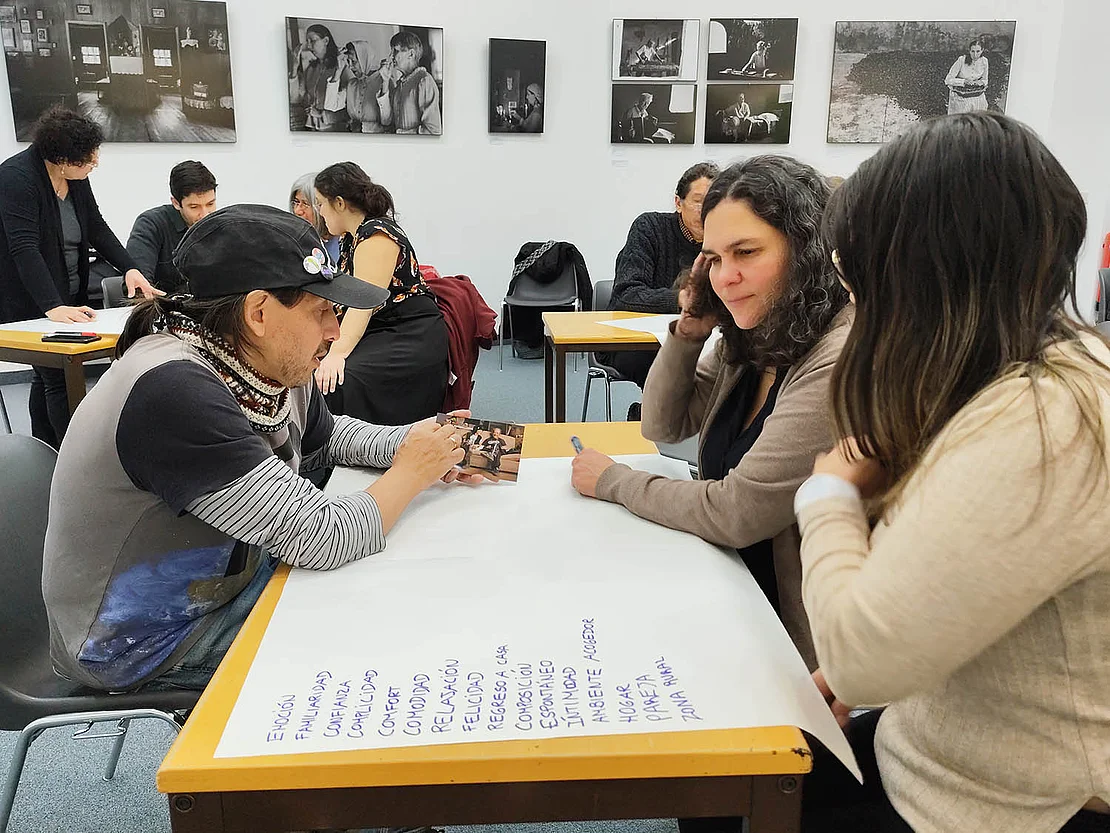Photovoice-Workshop, Foto: Diana Ventura, Viena Latina, 2025