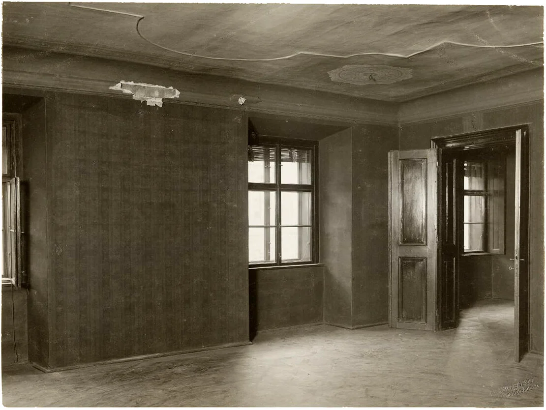 Beethovens Sterbewohnung in der Schwarzspanierstraße 15 im 9. Bezirk. Foto: Brand & Barozzi, 1903, Wien Museum  