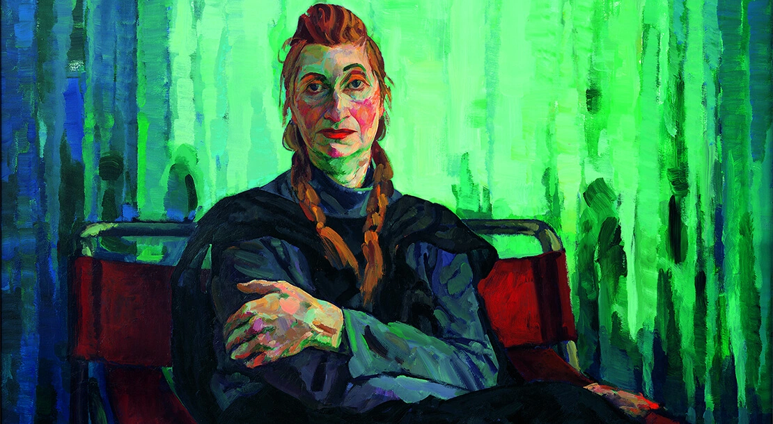 Xenia Hausner: Oh Wildnis (Detail), 1999, Wien Museum, © Studio Xenia Hausner / Bildrecht, Wien, 2021, Foto: Stefan Liewehr