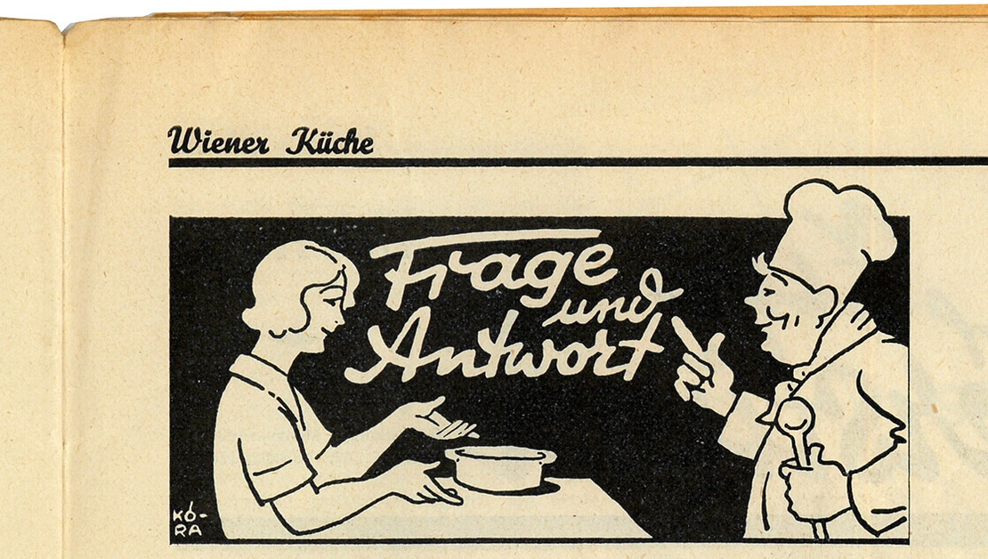 Wiener Küche, Nr. 50, 1934, S. 19, Susanne Breuss  