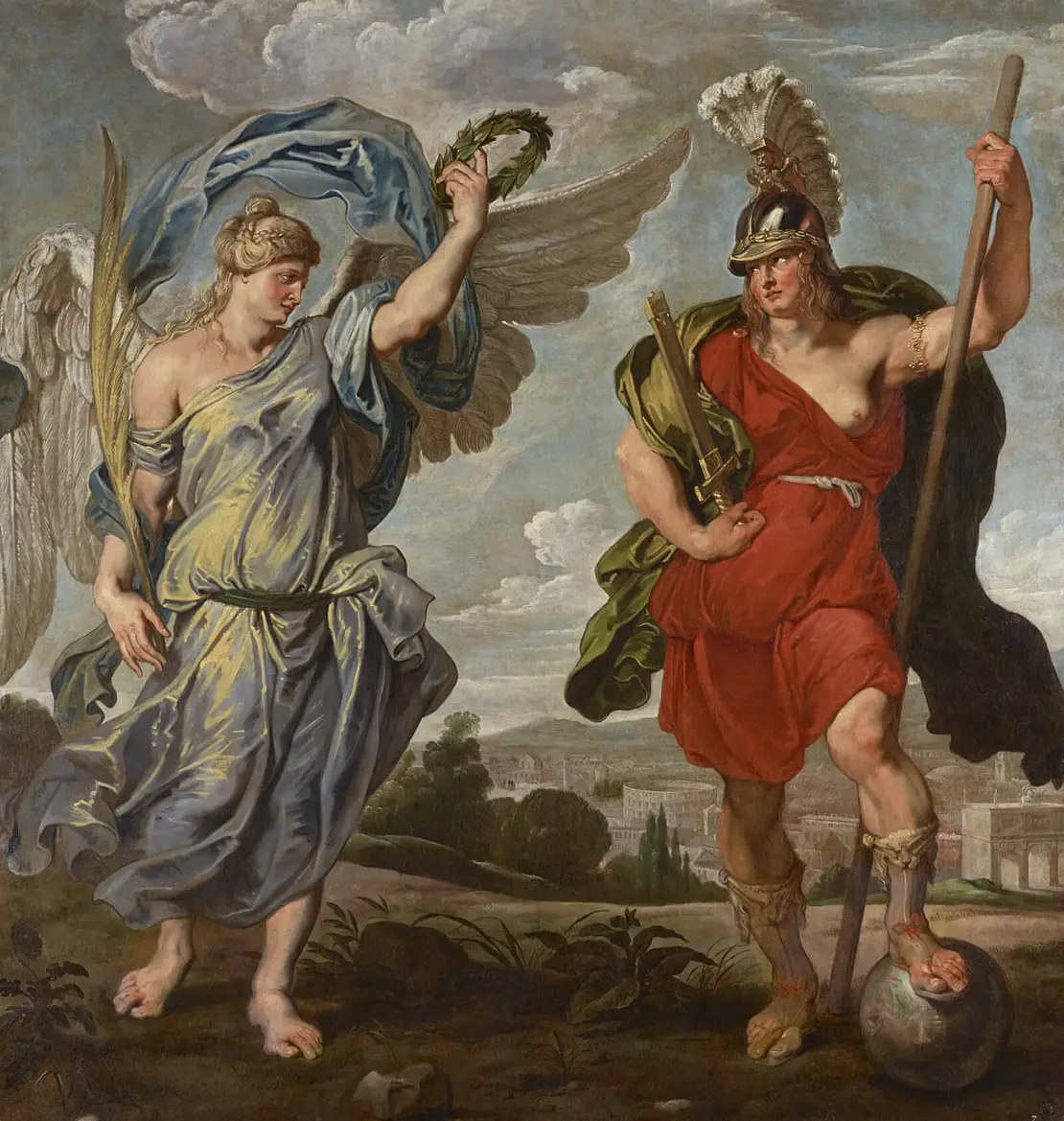 Peter Paul Rubens: „Victoria und Virtus“ aus dem Decius Mus-Zyklus, 1616-1618, © LIECHTENSTEIN. The Princely Collections, Vaduz-Vienna  