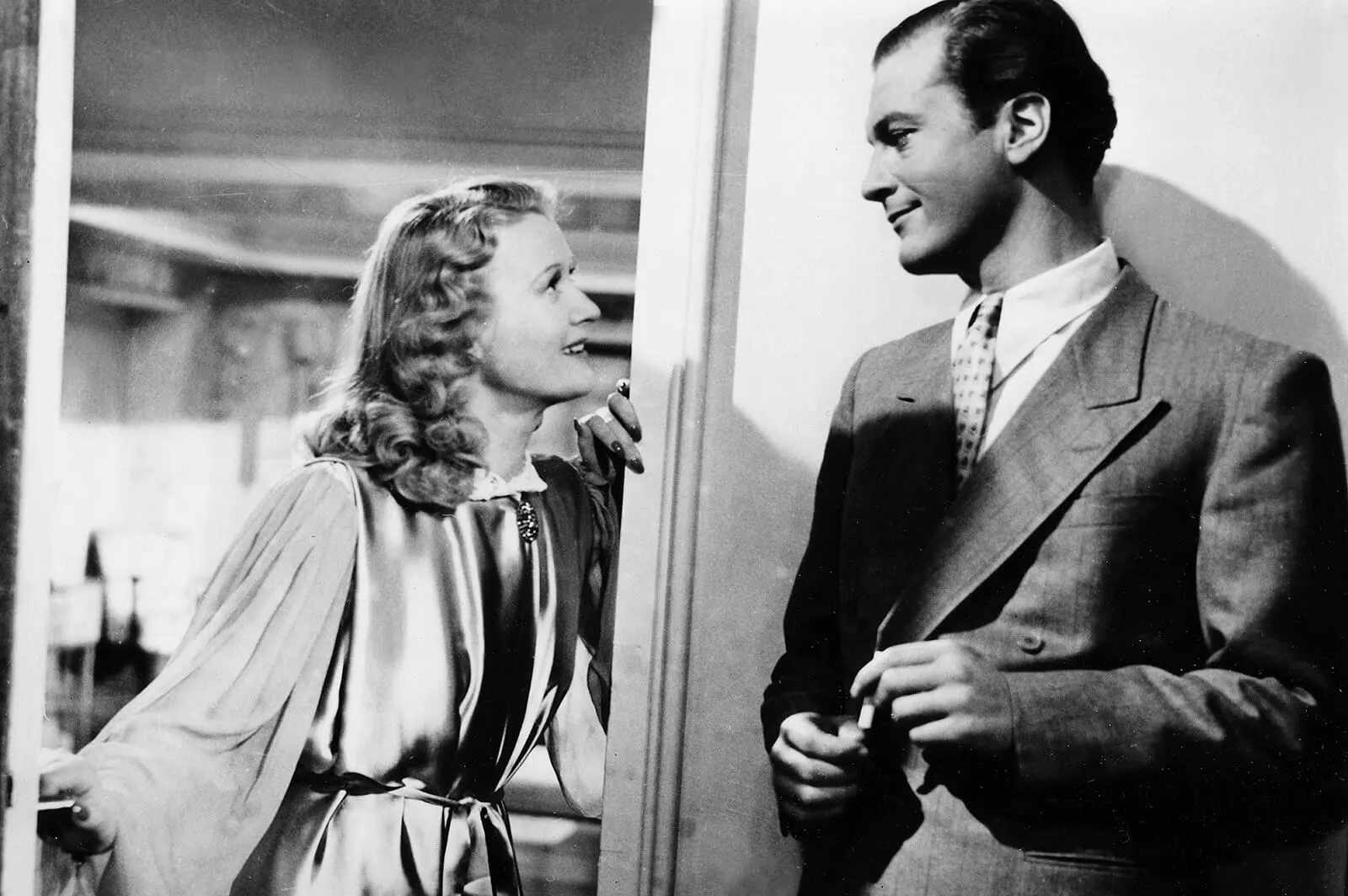 Curd Jürgens und Marte Harell in dem Film „Frauen sind keine Engel“ (Regie: Geza von Cziffra), 1943, Ullstein Bild / picturedesk.com  