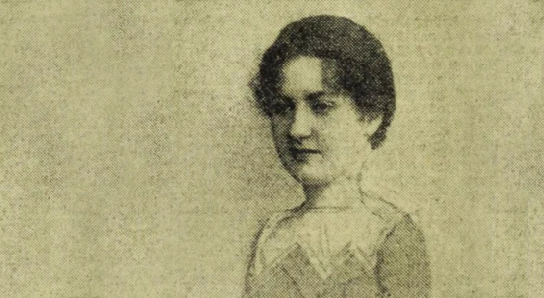 Porträt von Gisela Eibuschitz aus dem „Illustrierten Wiener Extrablatt“, 8. Juli 1902, Quelle: ANNO/ÖNB