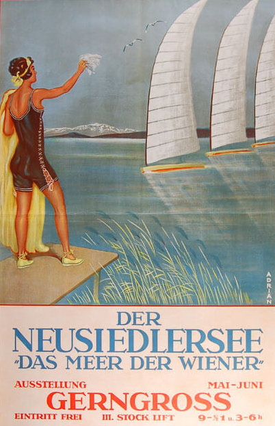 Ausstellungsplakat, 1927, Entwurf: Eduard Adrian Dussek, Wienbibliothek im Rathaus, Plakatsammlung 