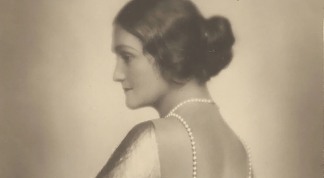 Porträt Hilde Loewe-Flatter (Ausschnitt), undatiert, Wienbibliothek im Rathaus, Nachlass Hermann Leopoldi (ZPH-1564/9)