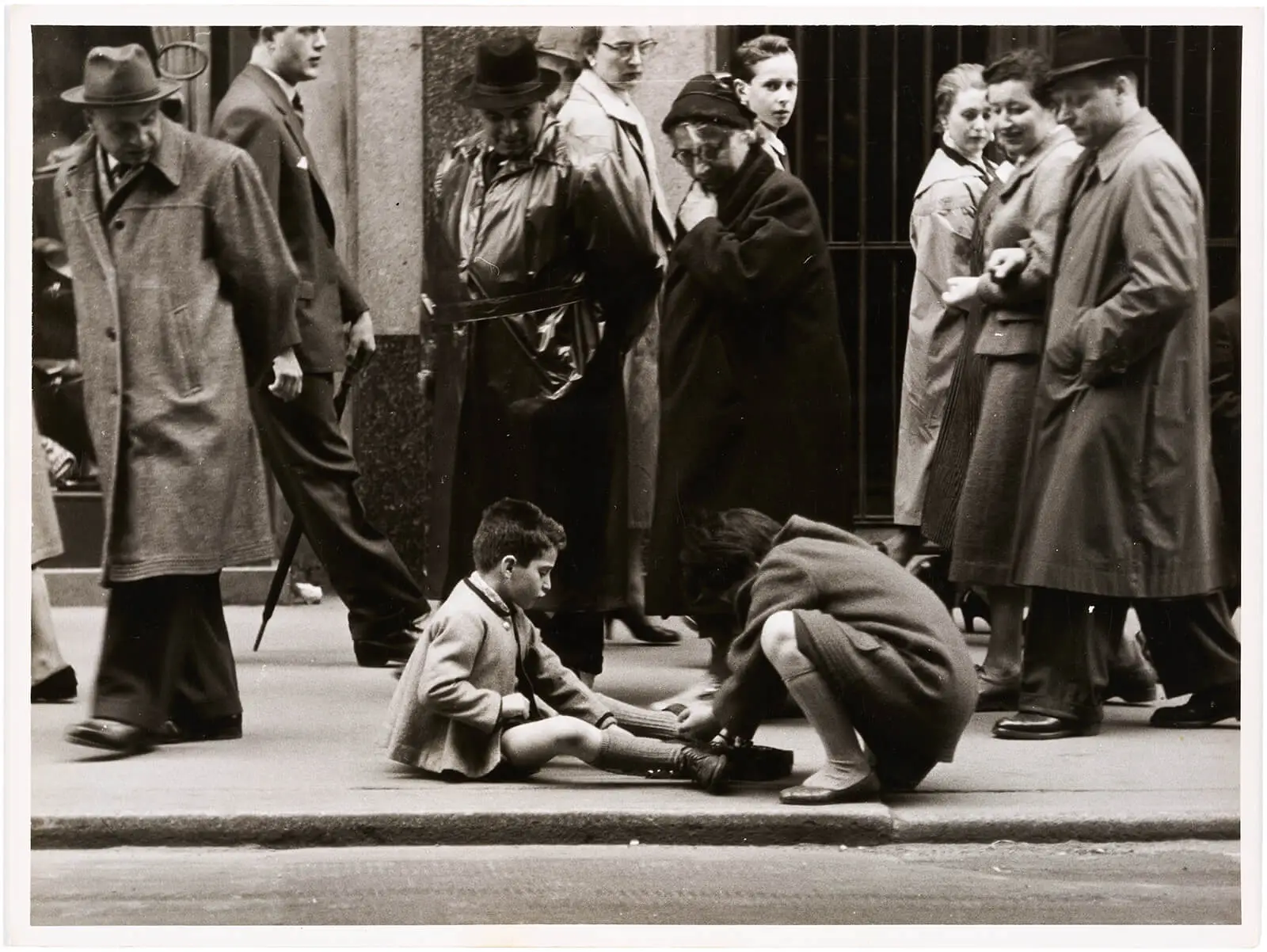 Heinrich Steinfest: Motiv aus dem Wiener Volksleben, 1956, Wien Museum  